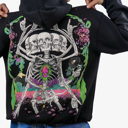 Khaaki Oversized Hoodie Black - Hypnosis