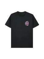 Anti Social Social Club x Fragment Bolt Tee Black and Pink