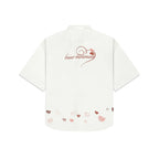 Bear Minimum Oversized Shirt White - Flutter