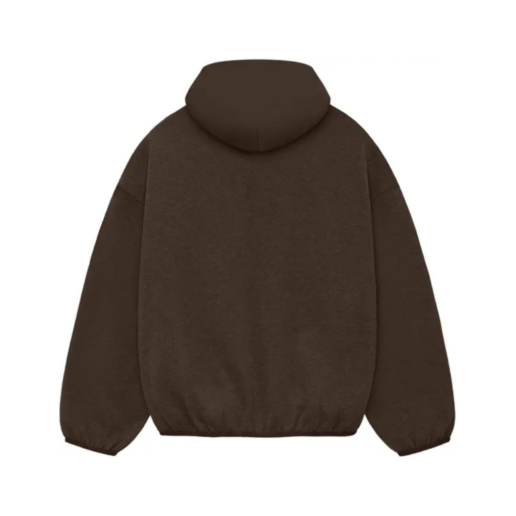 Fear of God Essentials Nylon Fleece Hoodie SS24 Heather Wood