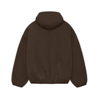 Fear of God Essentials Nylon Fleece Hoodie SS24 Heather Wood