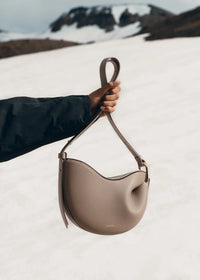 Polene Tonca Edition Textured Bag - Taupe