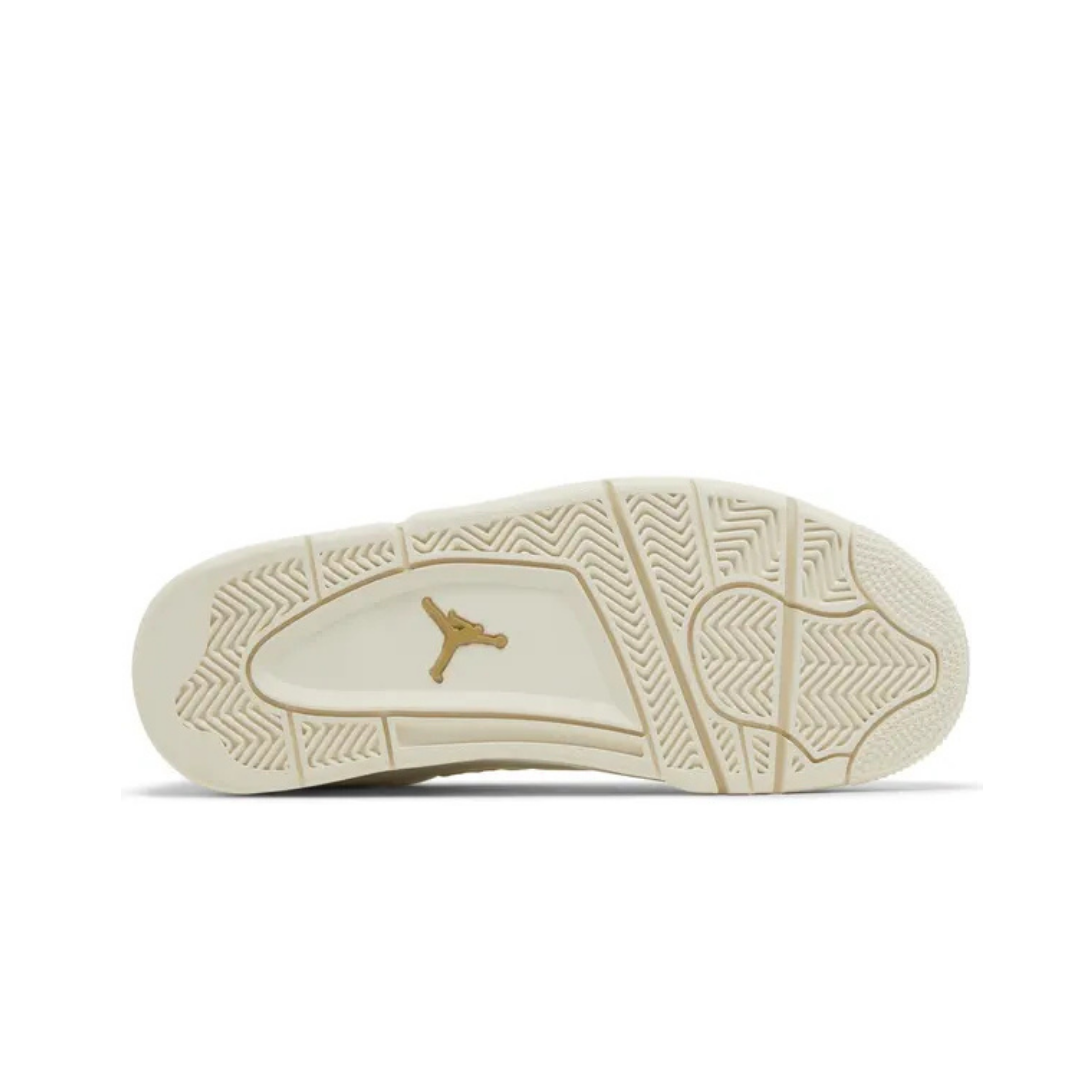 Jordan 4 Retro Metallic Gold (Women's)