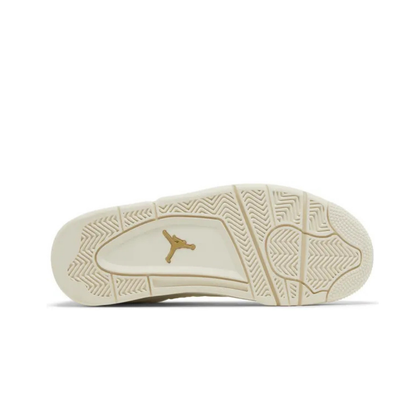 Jordan 4 Retro Metallic Gold (Women's)