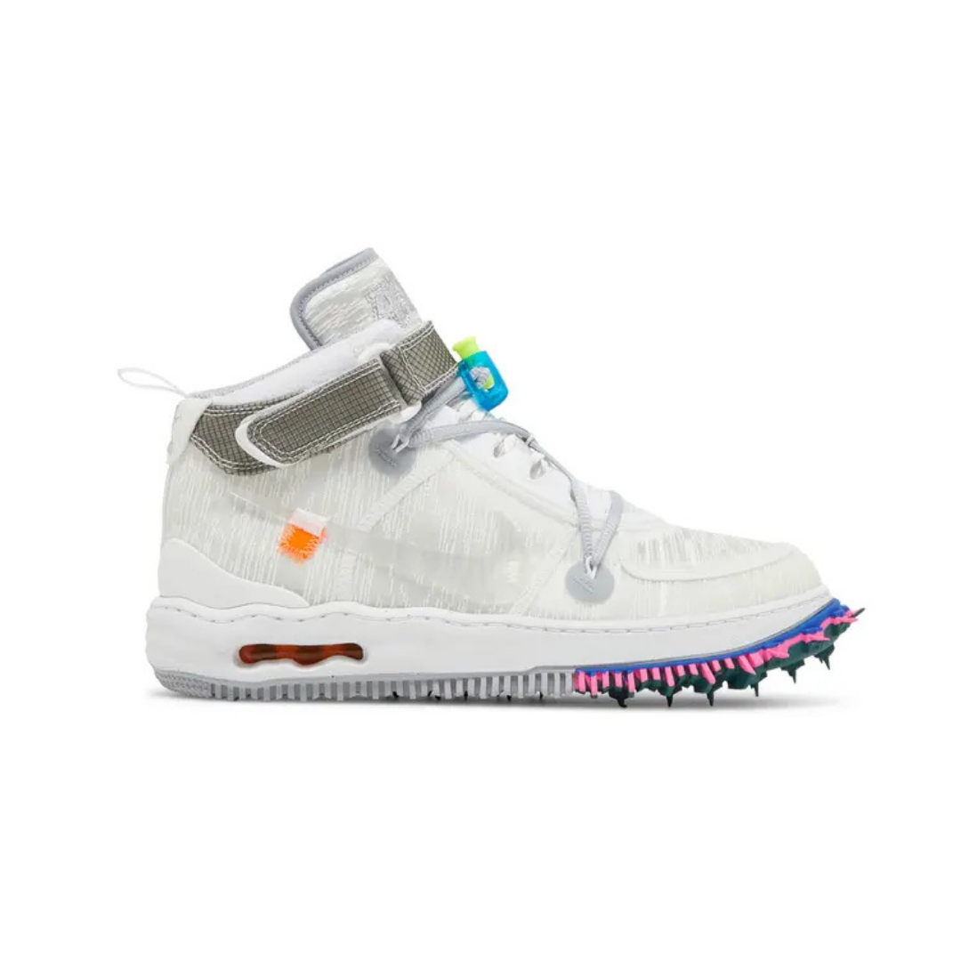 Off-White × Nike Air Force 1 Mid "White"