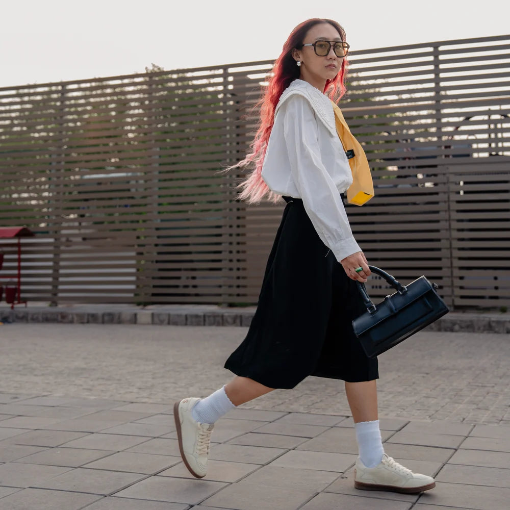 Gully Number 001 (Women) - Dvaita Calico White