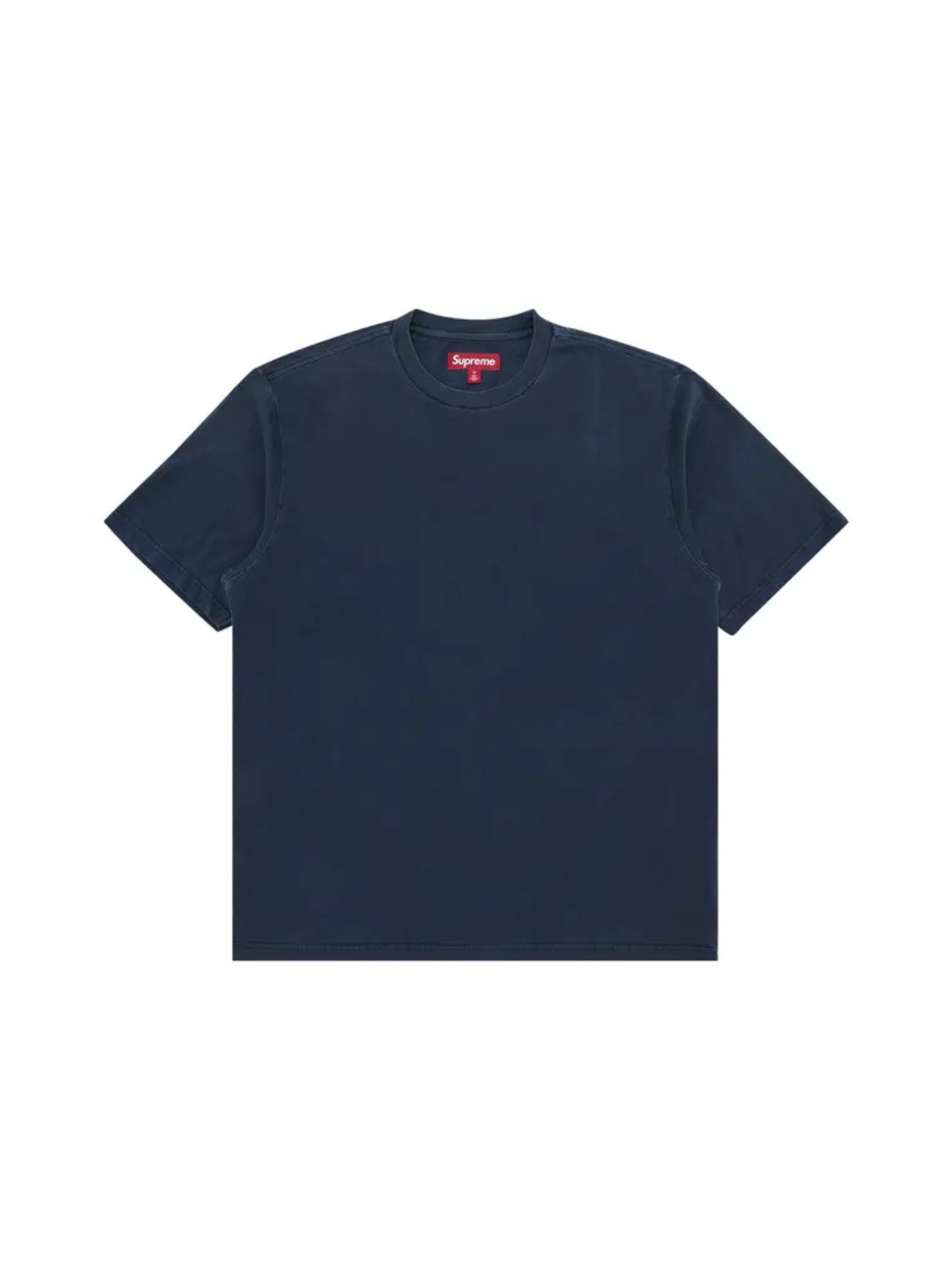 Supreme Cracked Back Arc Short-Sleeve Top 'Navy'