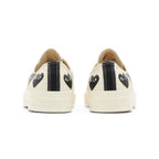 Comme des Garçons PLAY x Converse Chuck 70 Low 'Multi Heart - Milk Black