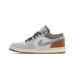 Air Jordan 1 Low SE 'Phantom Repaired Denim Swoosh'