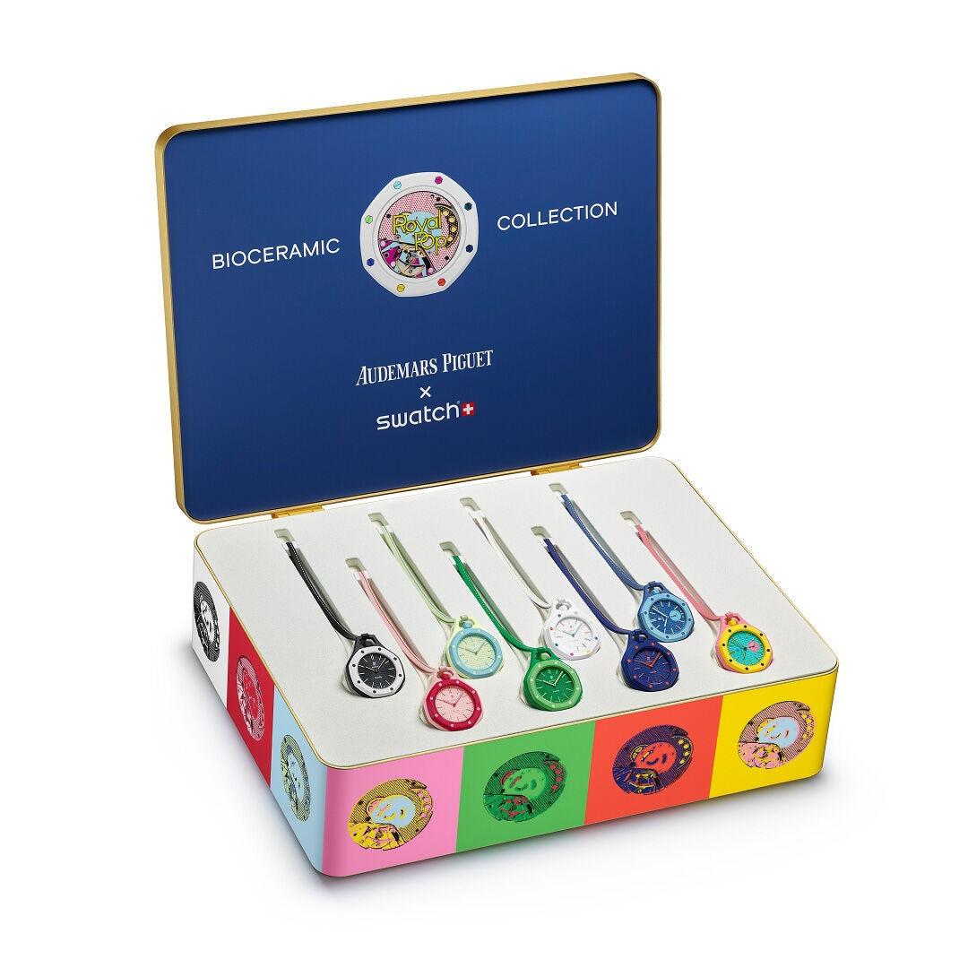 Buy ORENJI HACHI AP x Swatch Royal Pop at Best Price | 10 Hills Studio