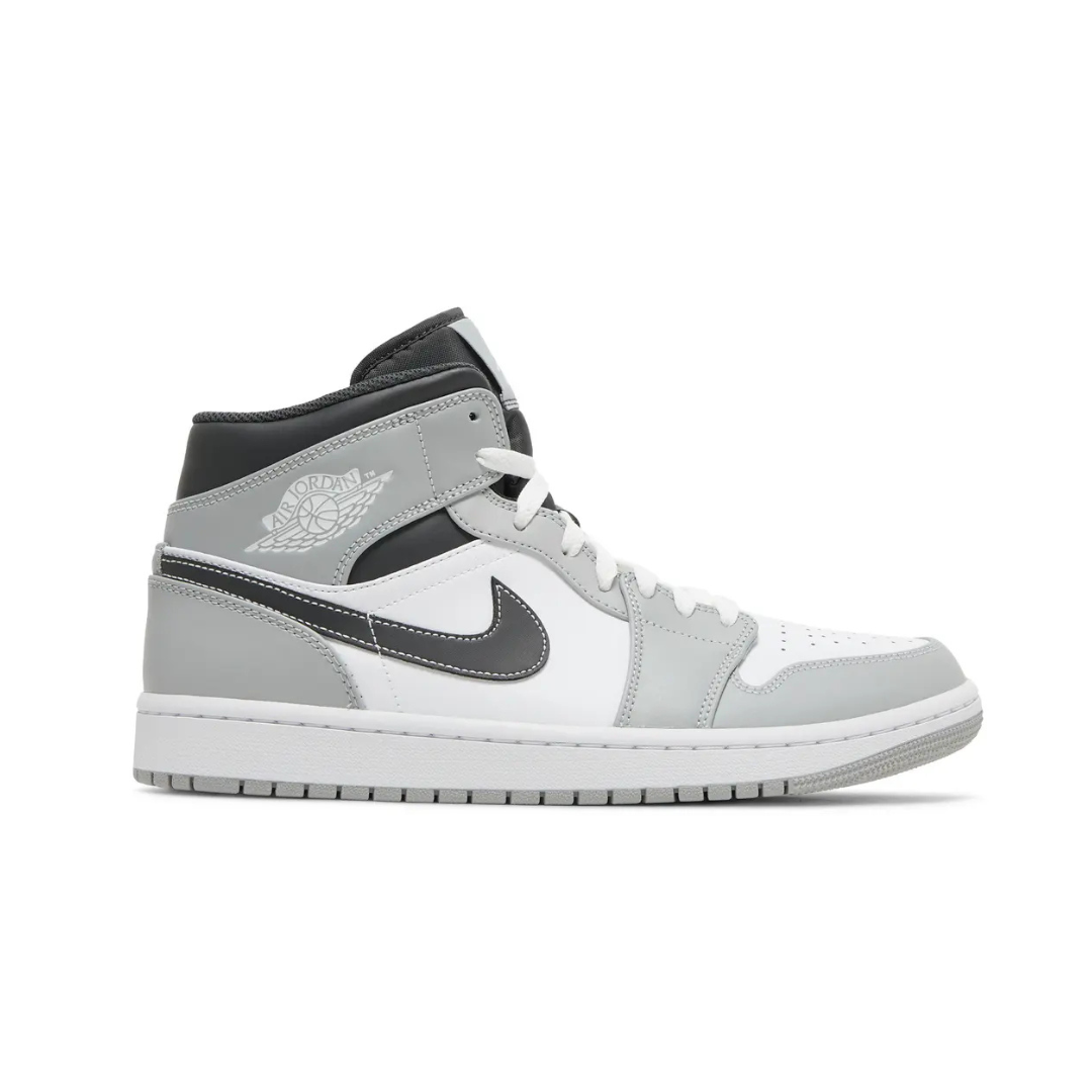 Air Jordan 1 Mid 'Light Smoke Grey'