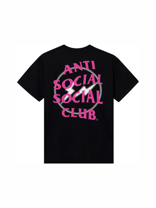 Anti Social Social Club x Fragment Half Tone Tee 'Black/Pink'