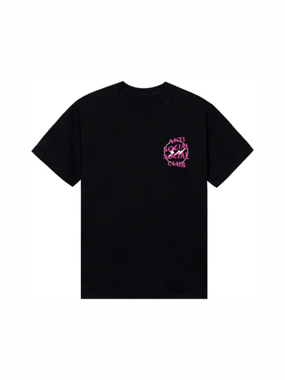 Anti Social Social Club x Fragment Half Tone Tee 'Black/Pink'