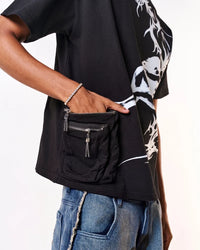 Volfsbane Lucifer's Oversized T-Shirt - Black