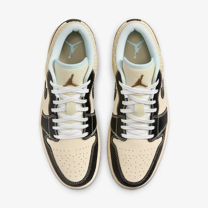Air Jordan 1 Low SE Coconut Milk Black Muslin