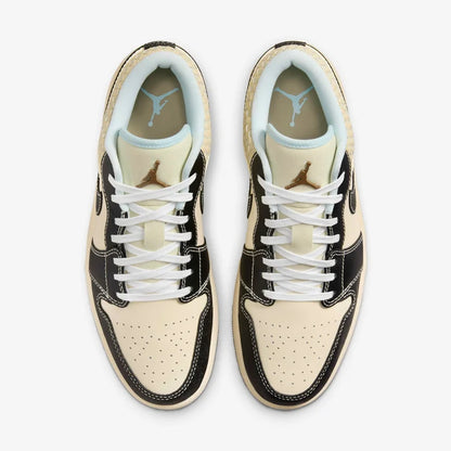 Air Jordan 1 Low SE Coconut Milk Black Muslin