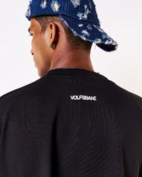 Volfsbane Lucifer's Oversized T-Shirt - Black