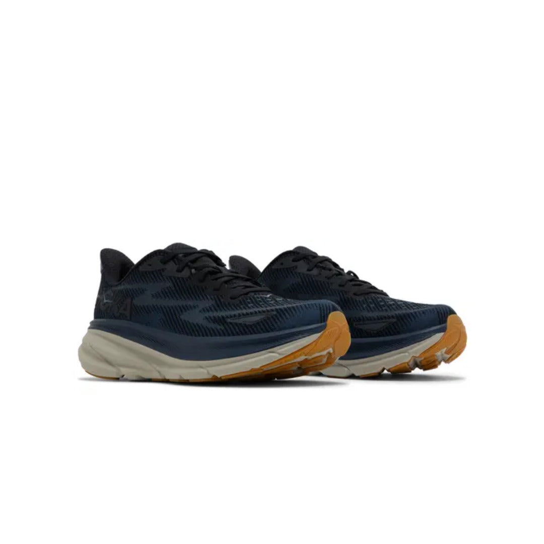 Hoka Clifton 9 'Black Varsity Navy'