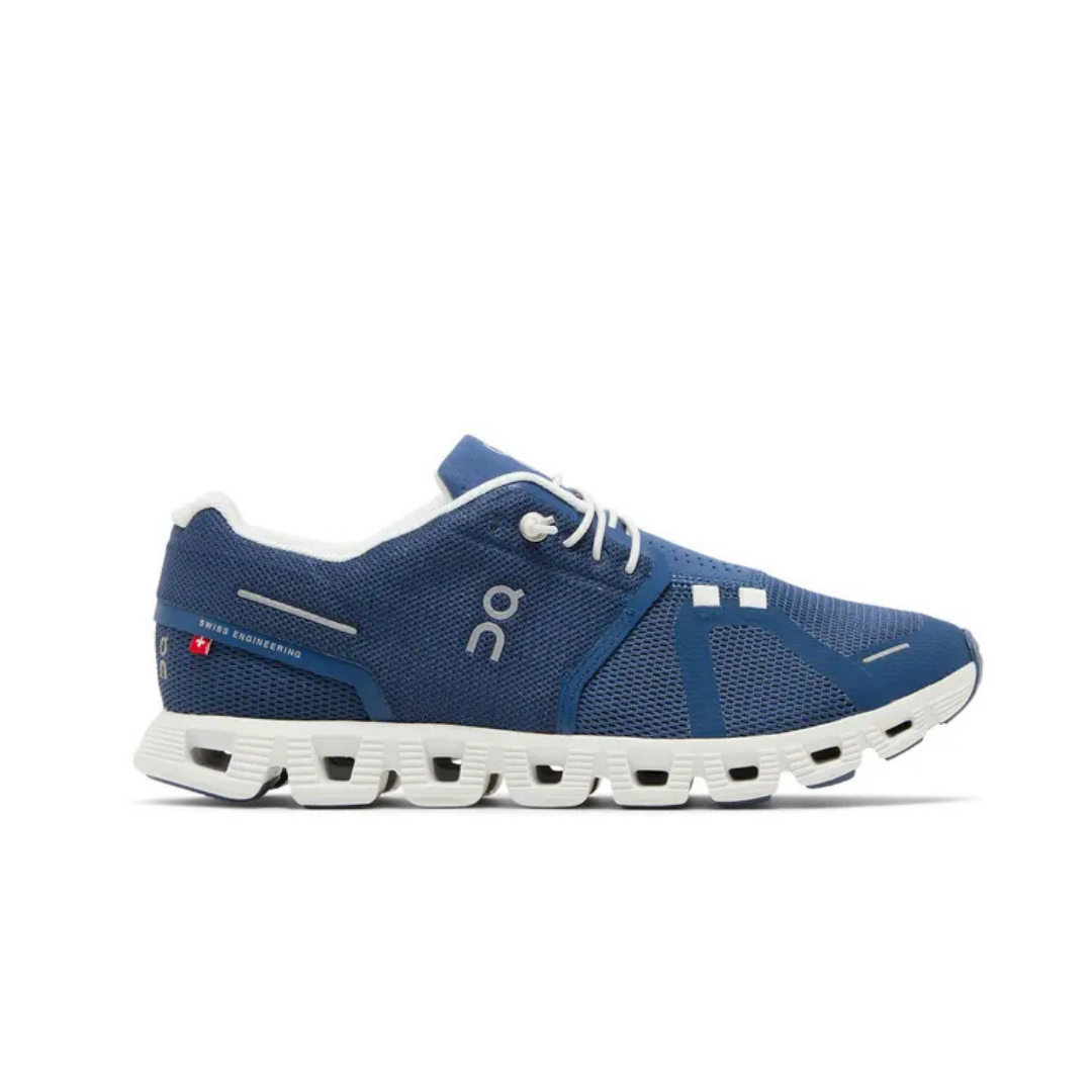 On Running Cloud 5 Denim White (W)
