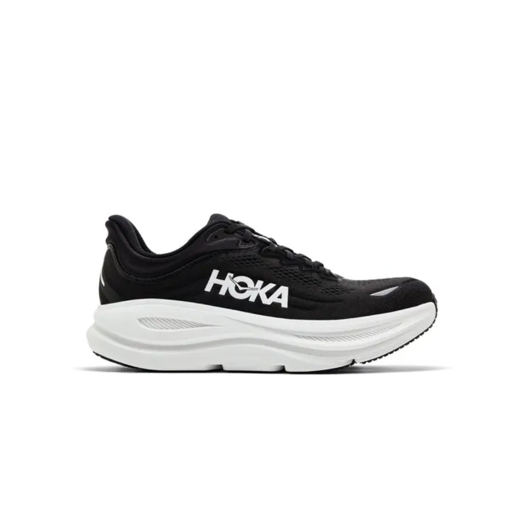 Hoka Bondi 9 2E Wide 'Black White'