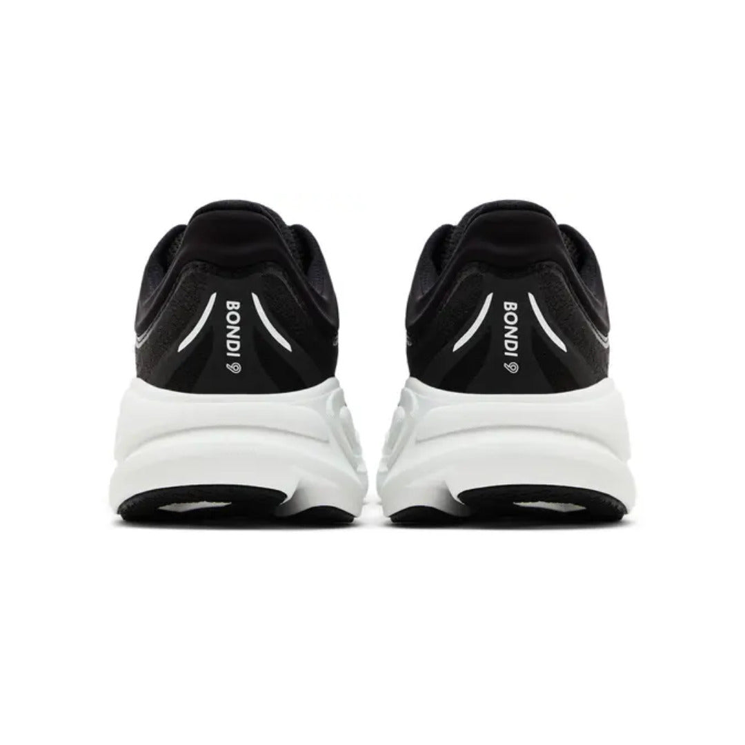 Hoka Bondi 9 2E Wide 'Black White'