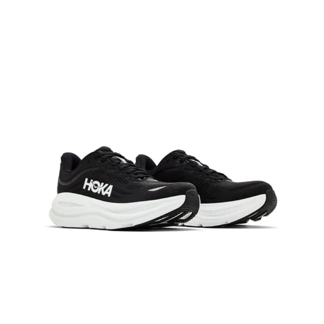 Hoka Bondi 9 2E Wide 'Black White'