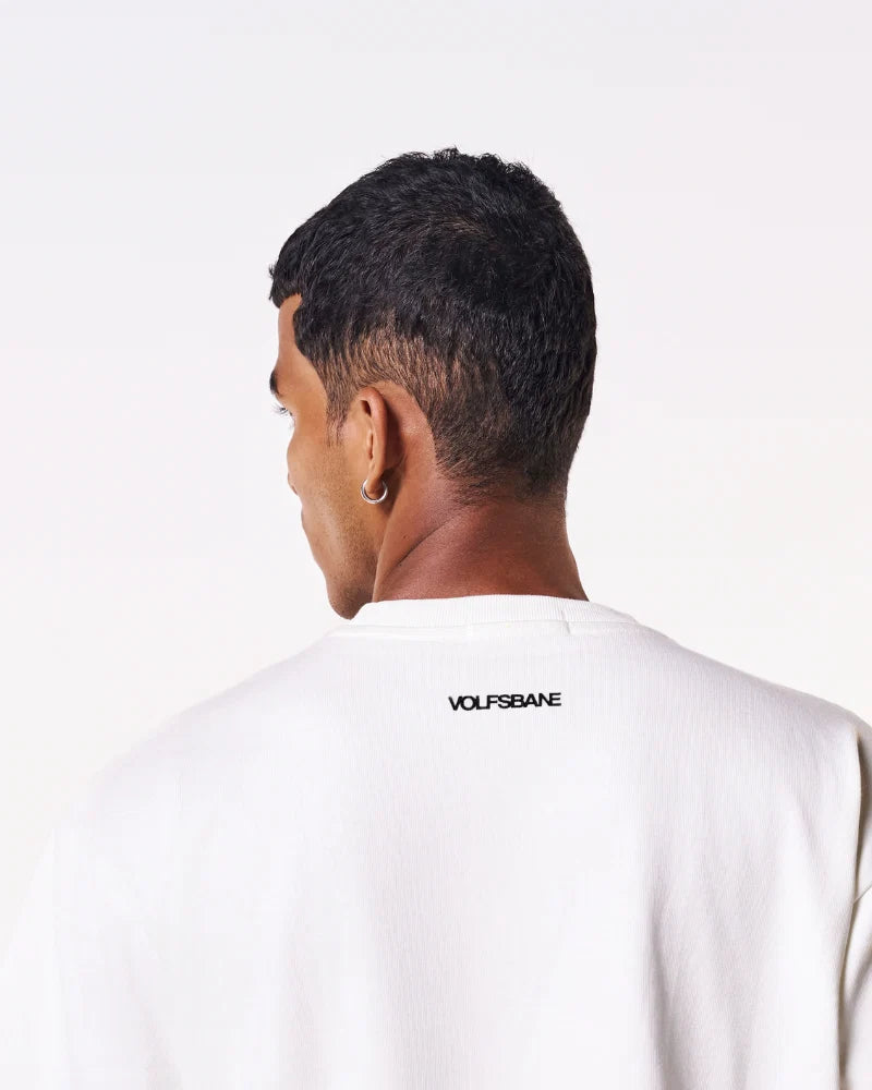 Volfsbane Lucifer's Oversized T-Shirt - White