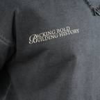 Khaaki Oversized T-Shirt Black Pigment Washed - Legacy