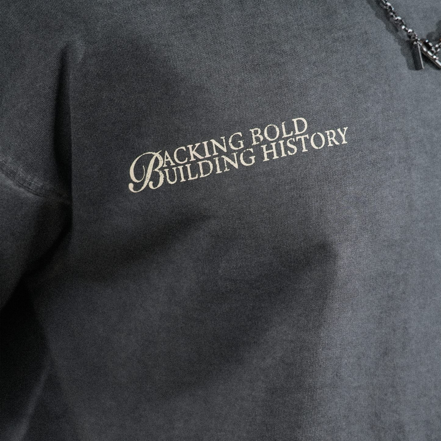 Khaaki Oversized T-shirt Black Pigment Washed - Legacy