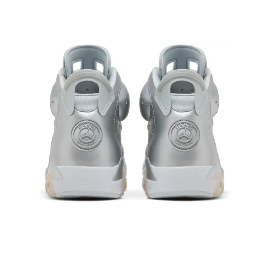 Paris Saint-Germain x Air Jordan 6 'Metallic Silver'