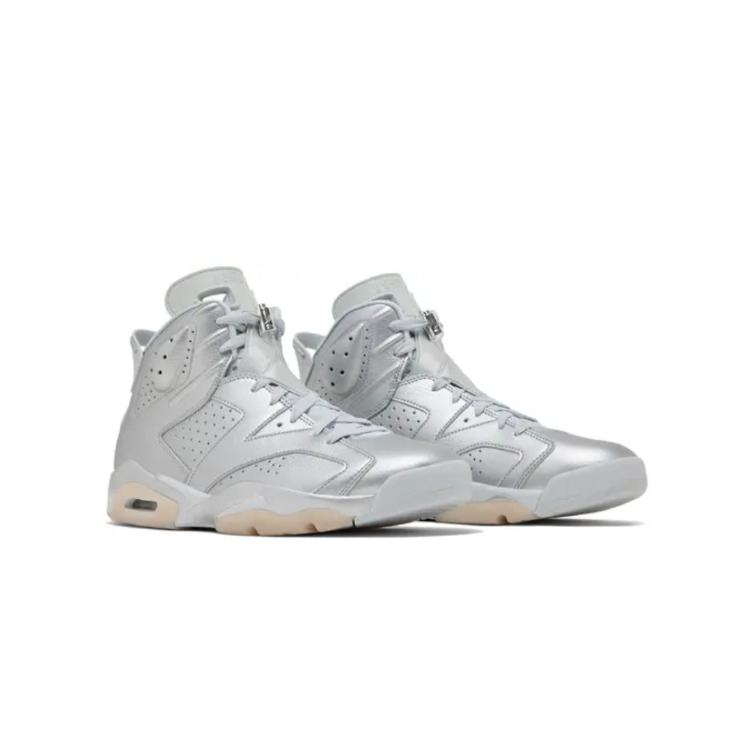 Paris Saint-Germain x Air Jordan 6 'Metallic Silver'