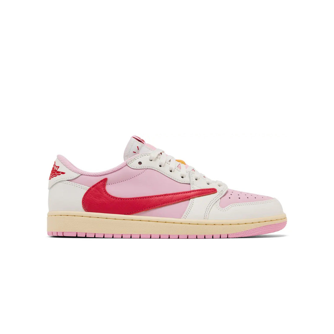 Travis Scott x Air Jordan 1 Retro Low OG 'Sail Tropical Pink'