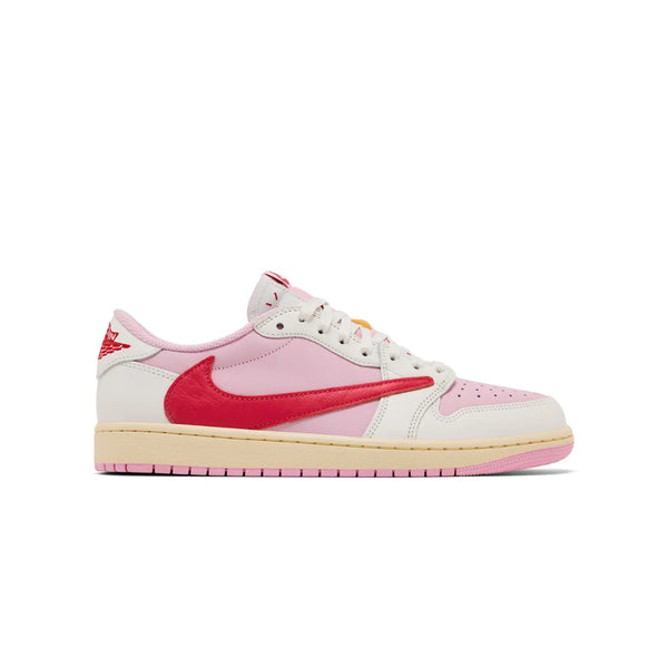 Travis Scott x Air Jordan 1 Retro Low OG 'Sail Tropical Pink' - reference