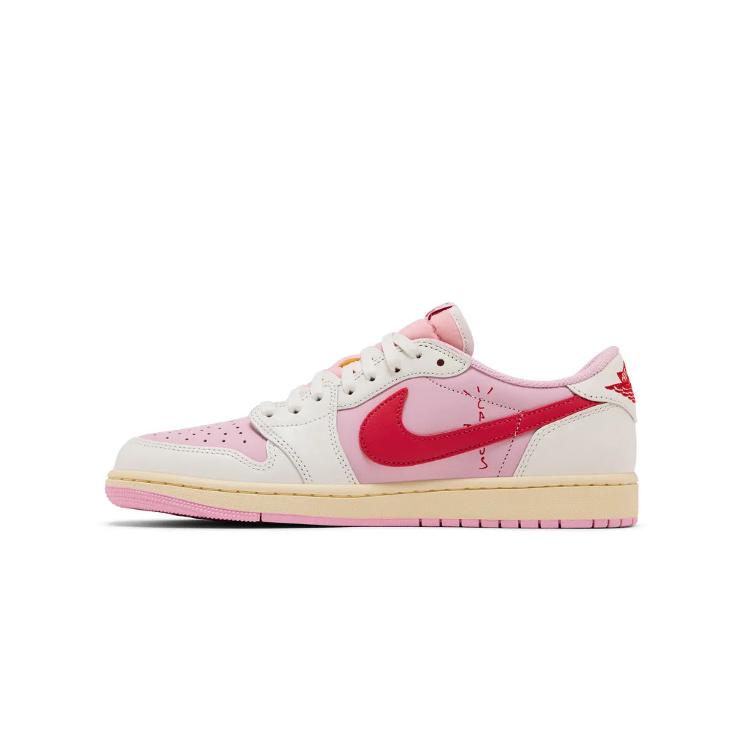 Travis Scott x Air Jordan 1 Retro Low OG 'Sail Tropical Pink'