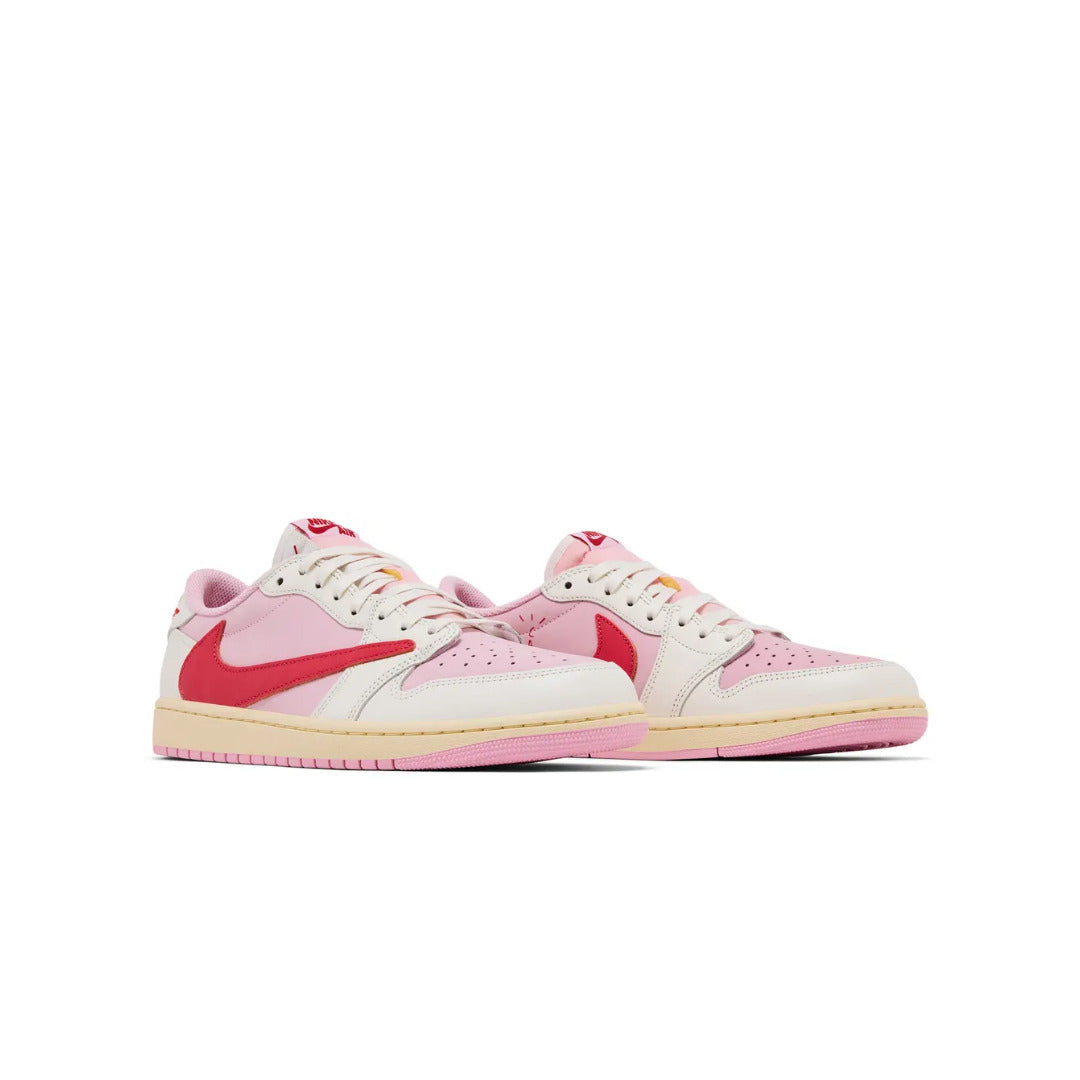 Travis Scott x Air Jordan 1 Retro Low OG 'Sail Tropical Pink'