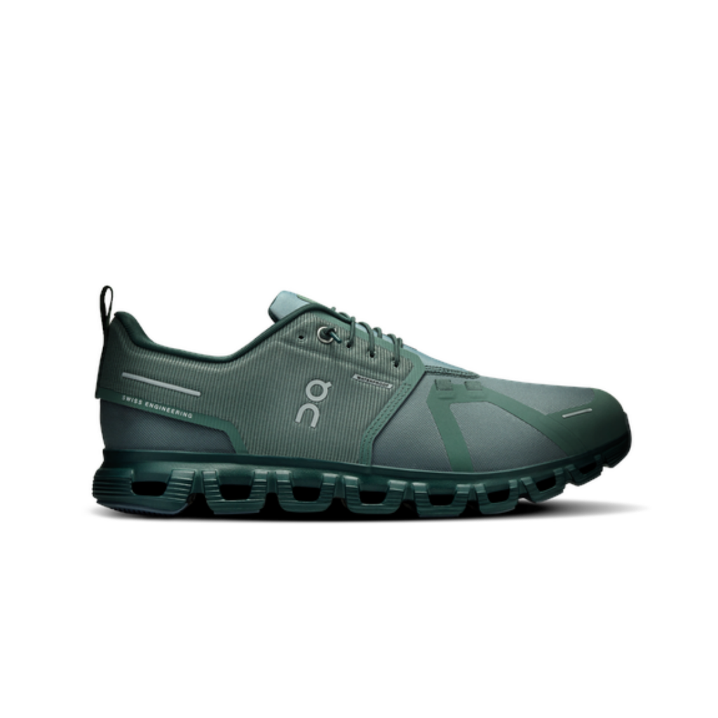 ON Running Cloud 6 Waterproof Olive Evergreen