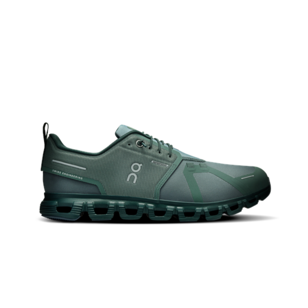 ON Running Cloud 6 Waterproof Olive Evergreen