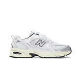 White Metallic Silver