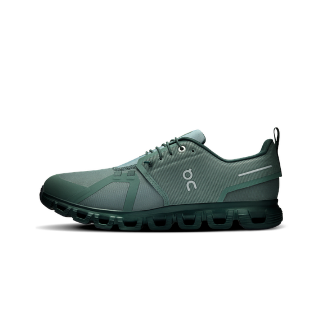 ON Running Cloud 6 Waterproof Olive Evergreen