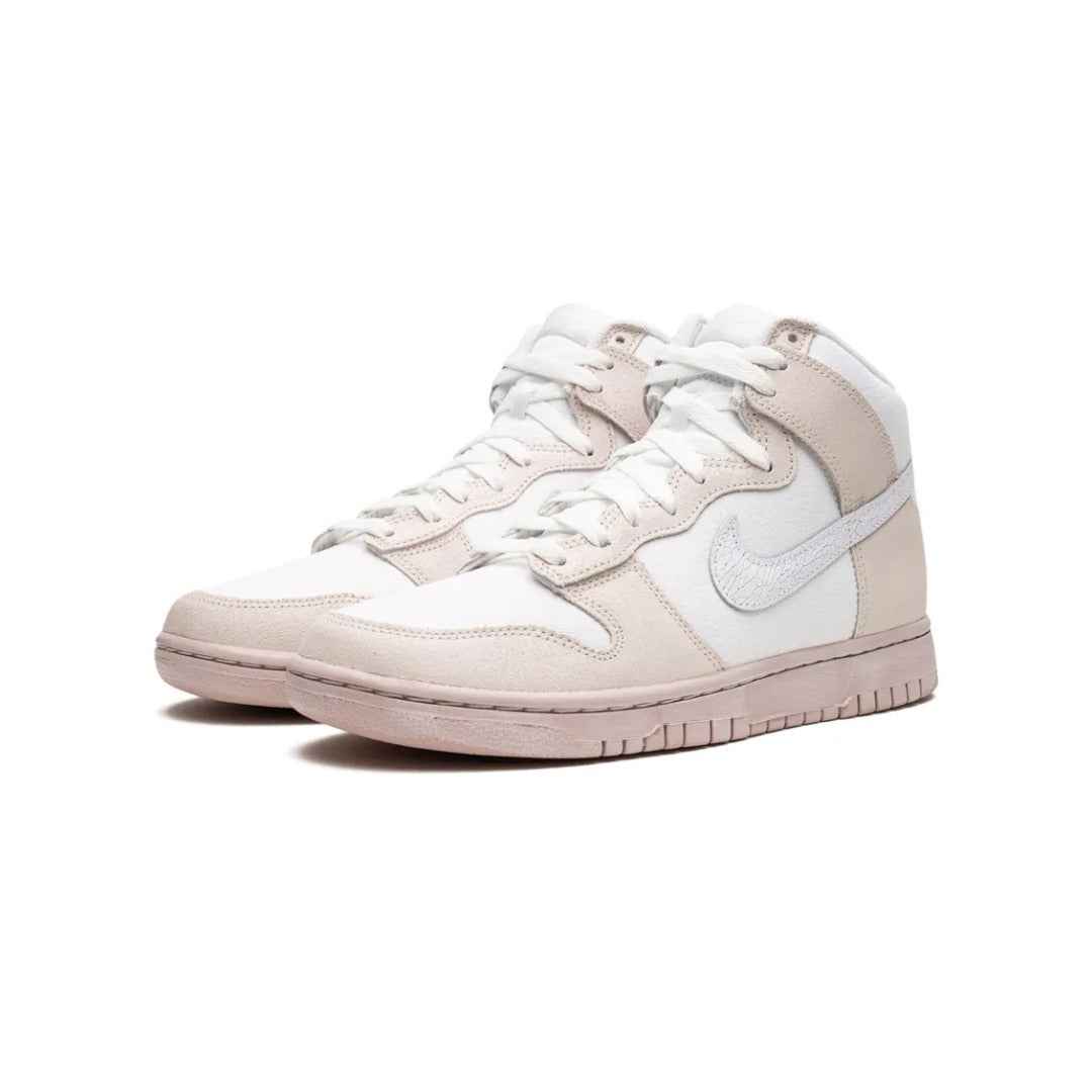 Nike Dunk High Retro PRM Cracked Leather Swoosh