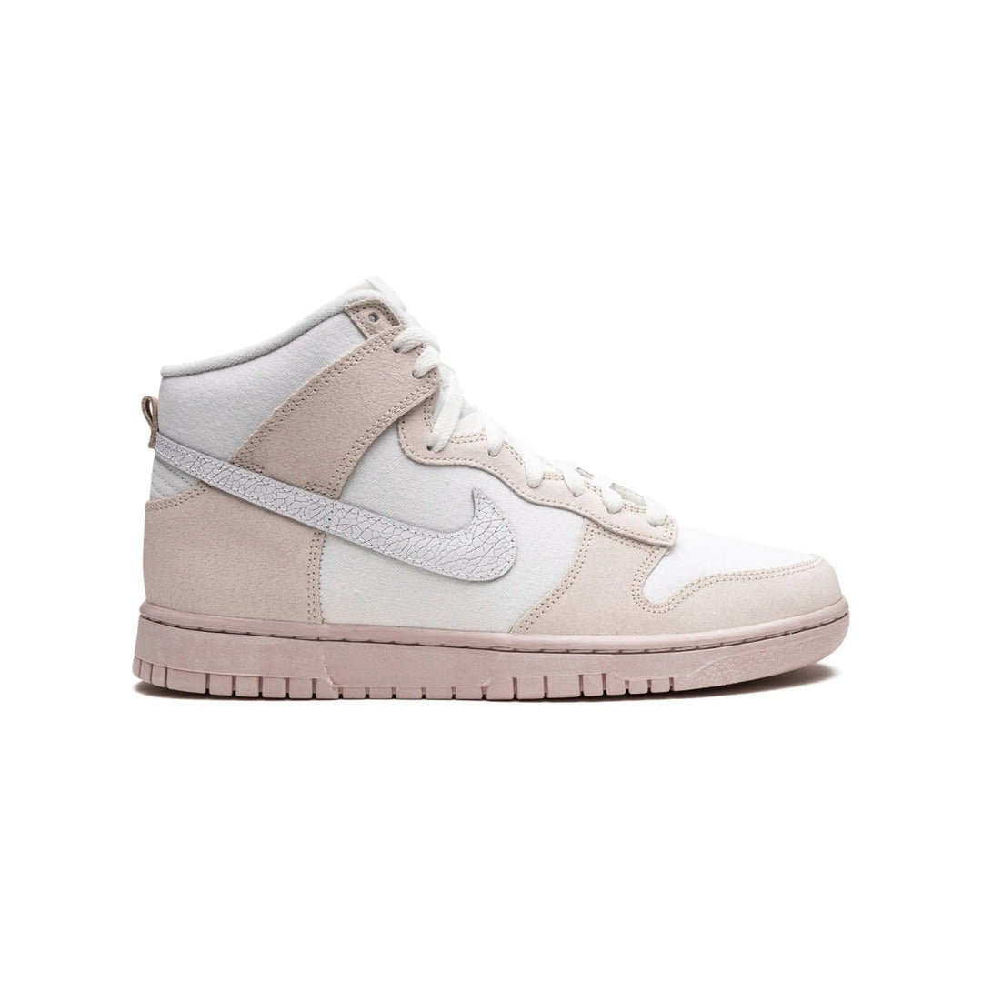 Nike Dunk High Retro PRM Cracked Leather Swoosh