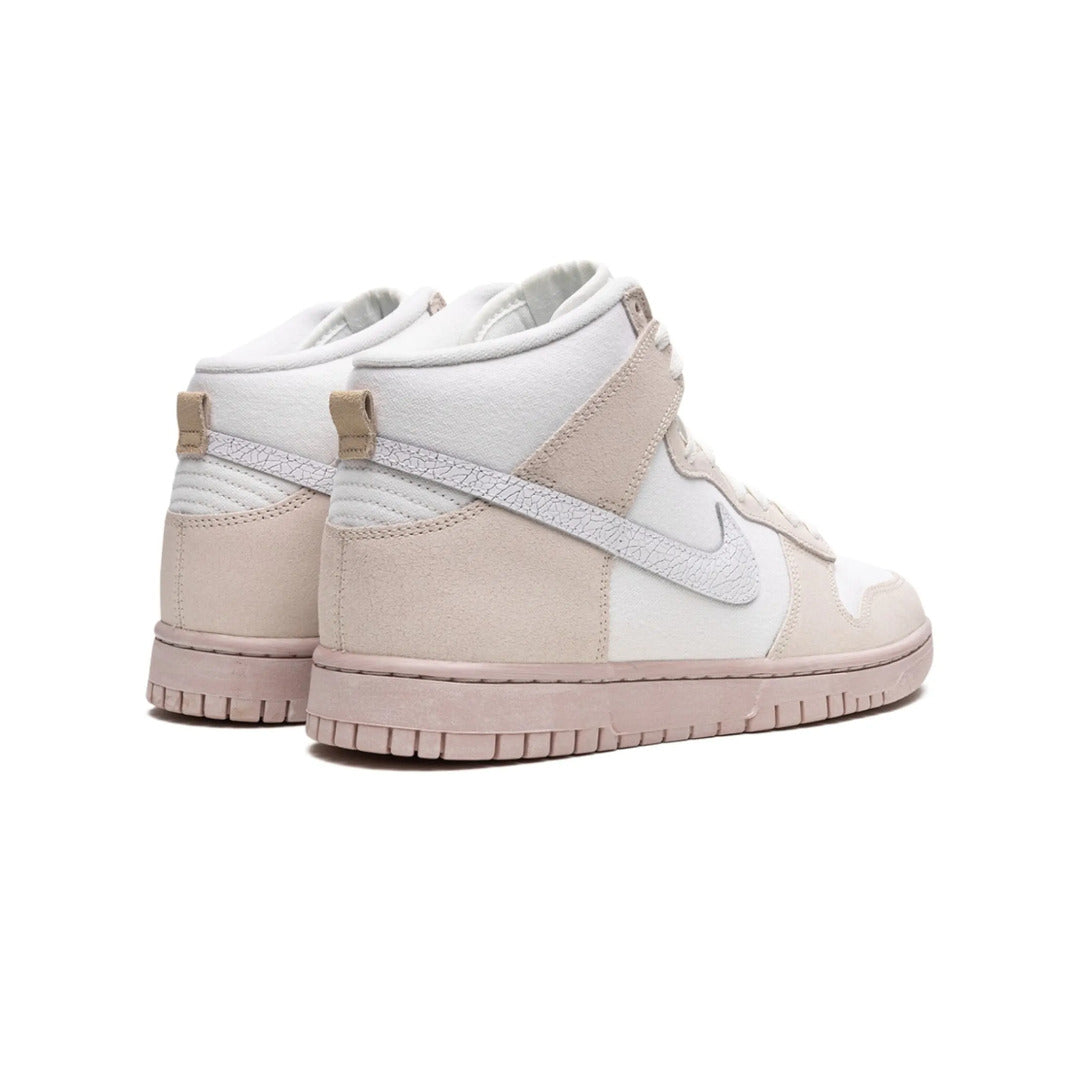 Nike Dunk High Retro PRM Cracked Leather Swoosh