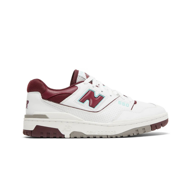 New Balance 550 Burgundy Turquoise - reference