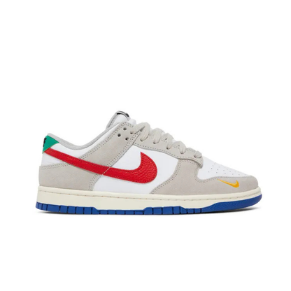 Nike Dunk Low Light Iron Ore Red Blue