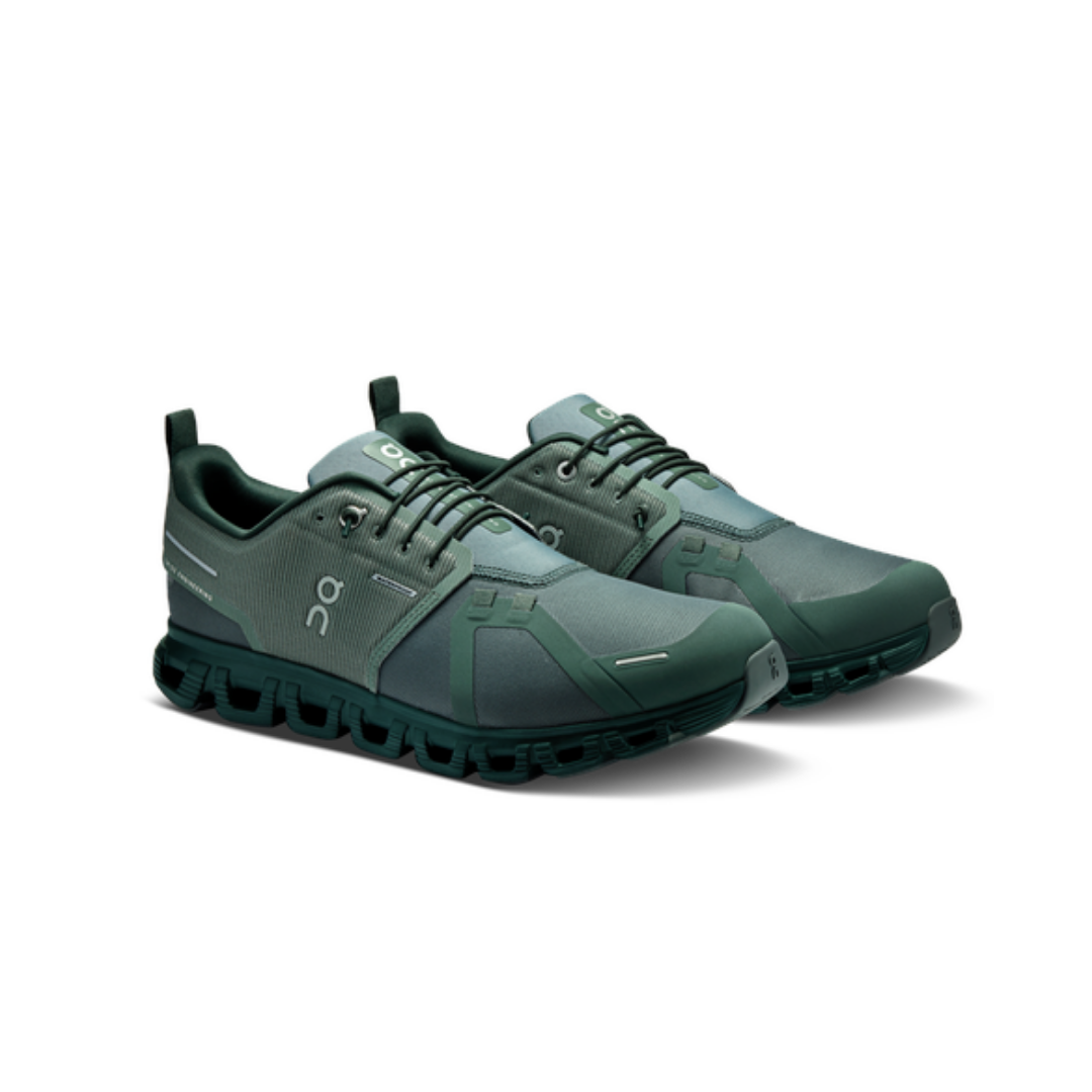 ON Running Cloud 6 Waterproof Olive Evergreen