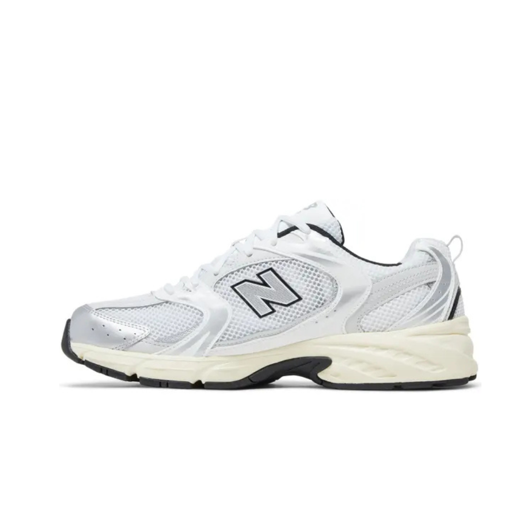 New Balance 530 White Metallic Silver