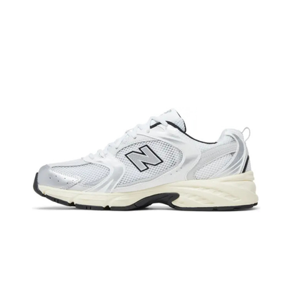 New Balance 530 White Metallic Silver