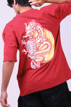 RYVE Oversized T-Shirt Red - Ascent