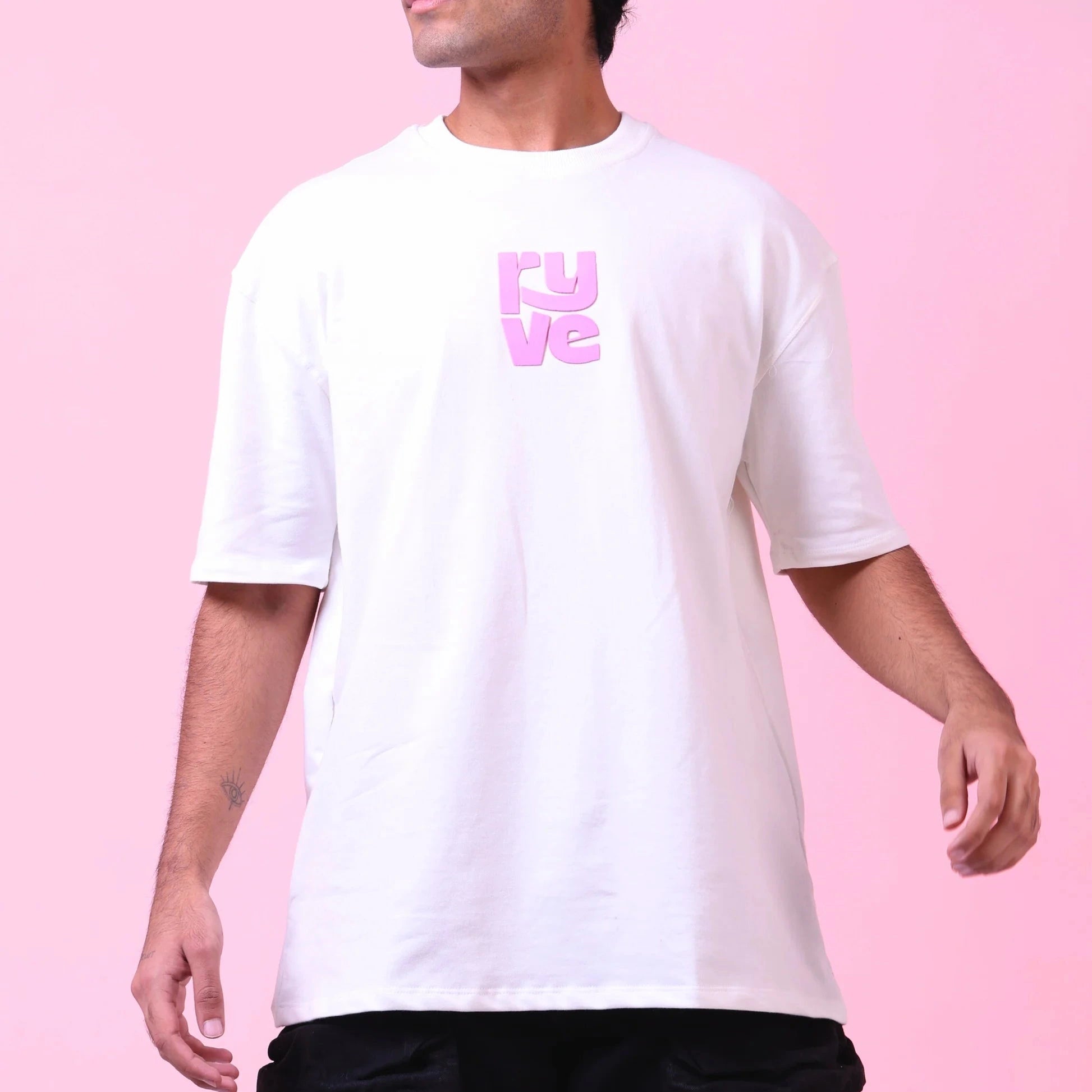 RYVE Oversized T-Shirt Off White - Still Waters