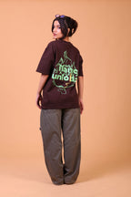 RYVE Oversized T-Shirt Brown - Kindled
